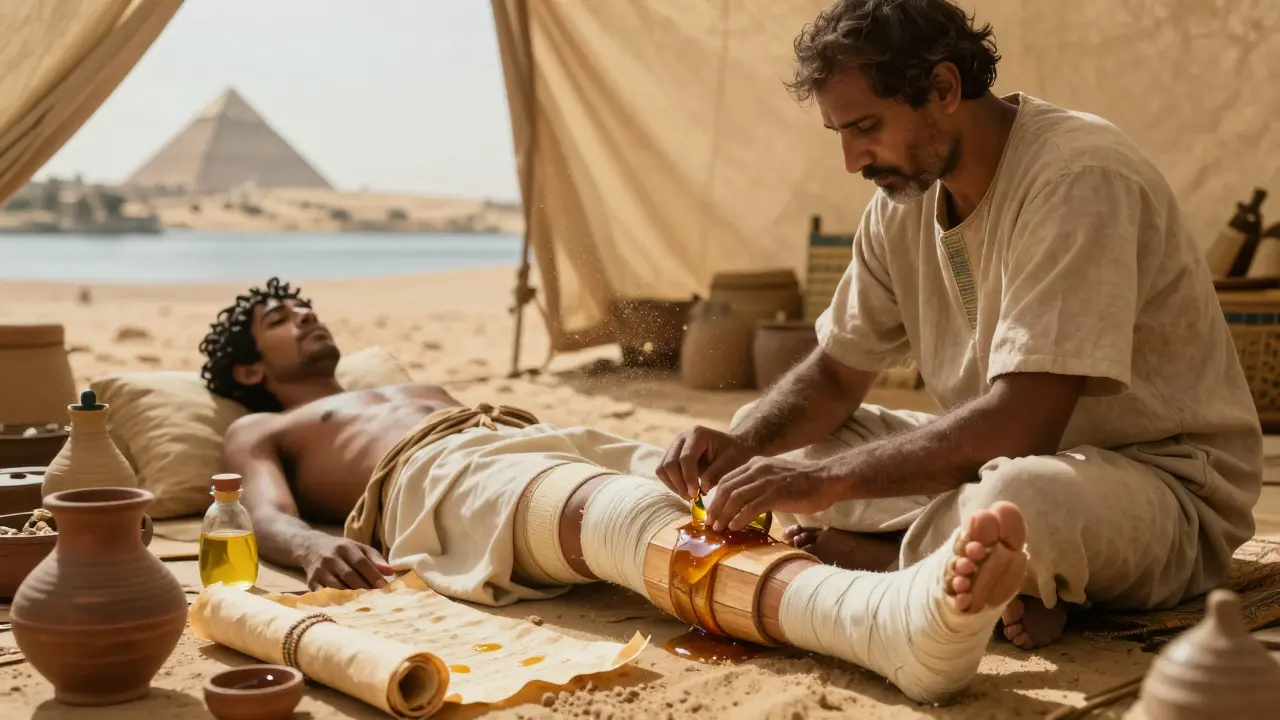 Как древние люди справлялись с переломами костей: методы и технологии до появления медицины