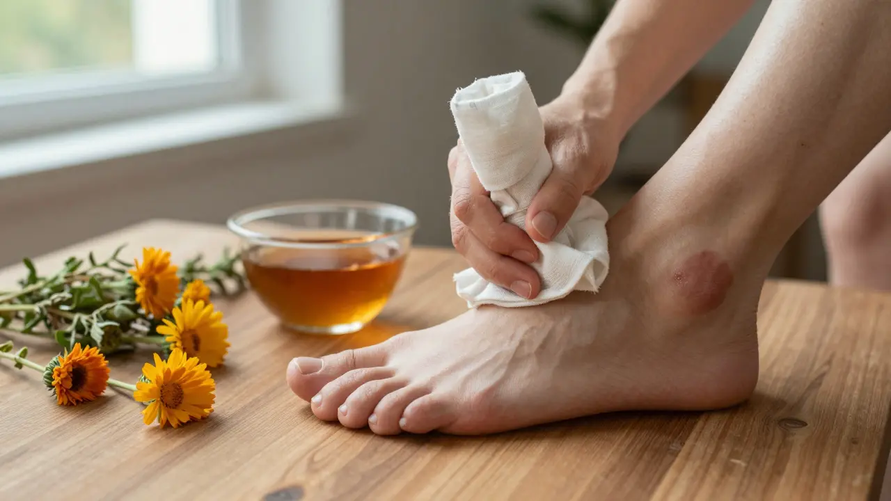 Как удалить следы грибковой инфекции с кожи с помощью лекарственных трав